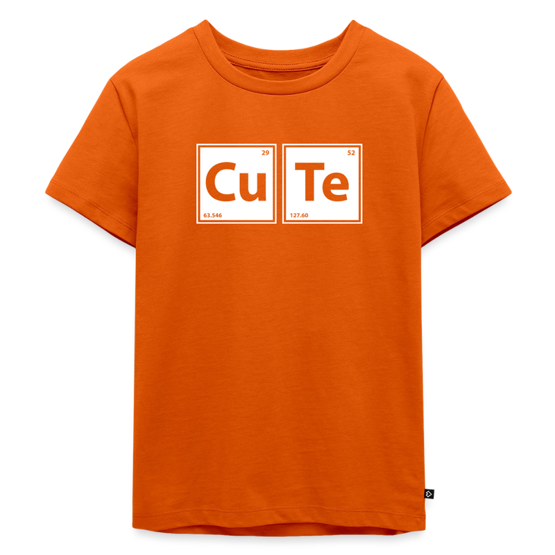 "CUTE" - Toddler Premium T-Shirt - orange 