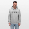 "Think" - Men's Hoodie - heather gray