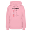 "All You Need Is Love" Women's Hoodie - classic pink