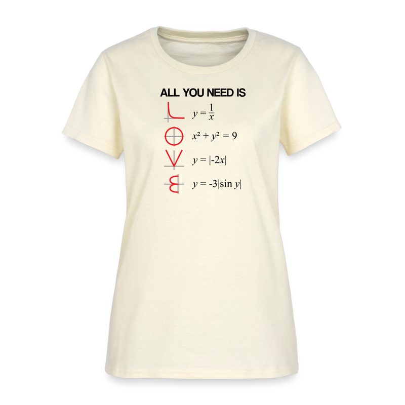 "All You Need is LOVE" - Women's T-Shirt - off white