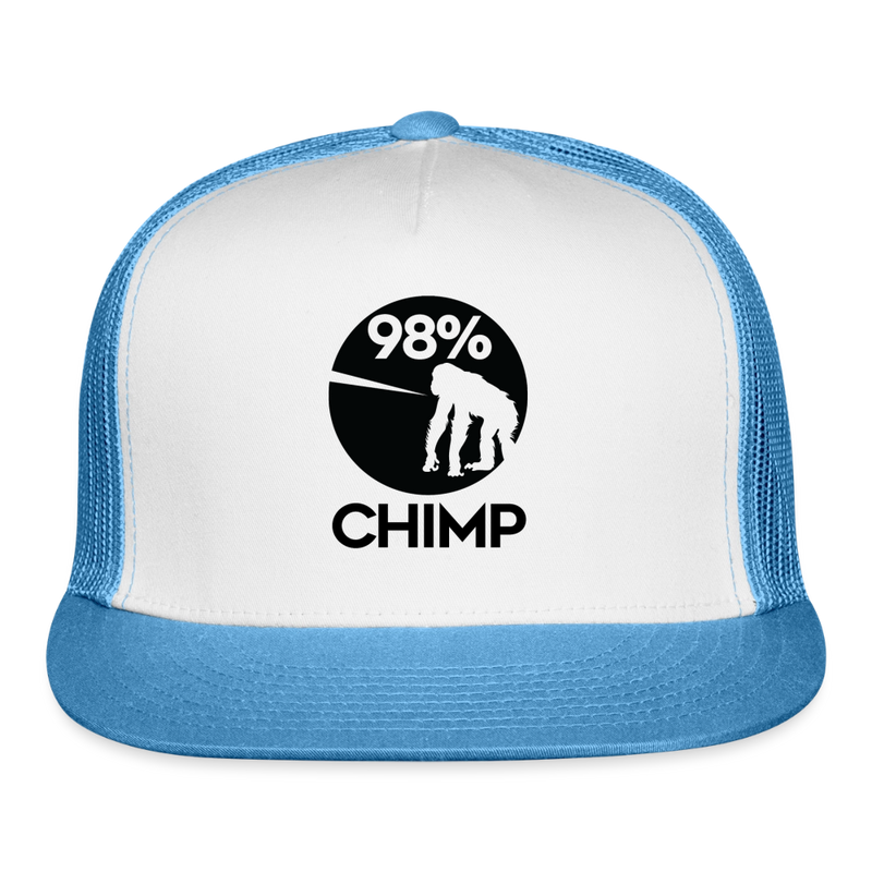 Trucker Hat - white/blue