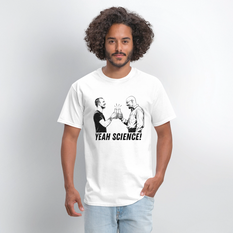 "Yeah Science" - Breaking Bad - Men's T-Shirt | GILDAN 5000 - white