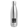 Insulated Stainless Steel Water Bottle - silver