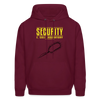 "Security E. Coli Laboratory" -  Men's Hoodie - burgundy