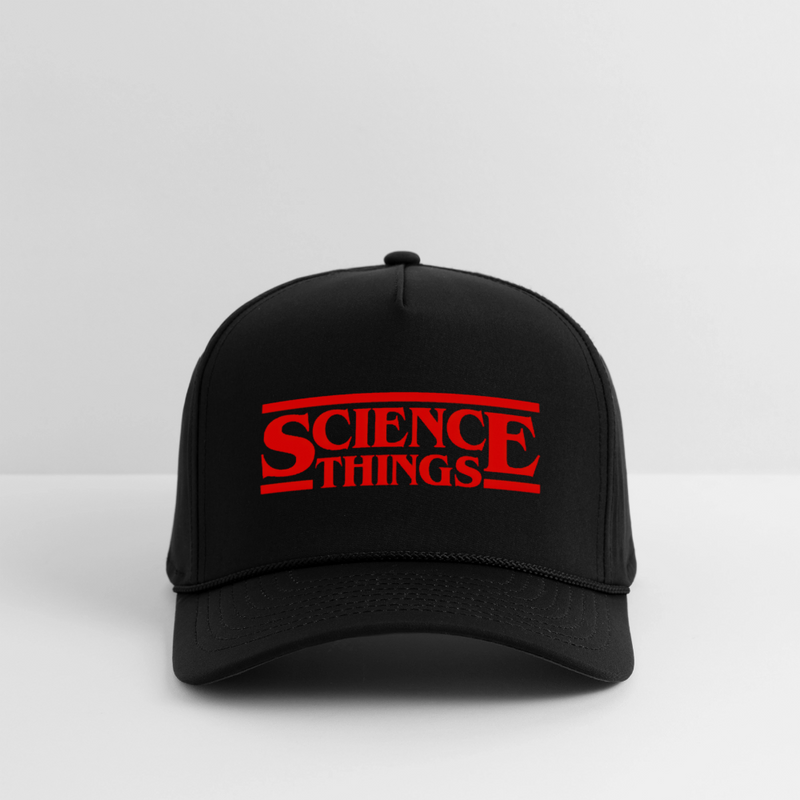 Science Things Halloween Rope Cap - black/black