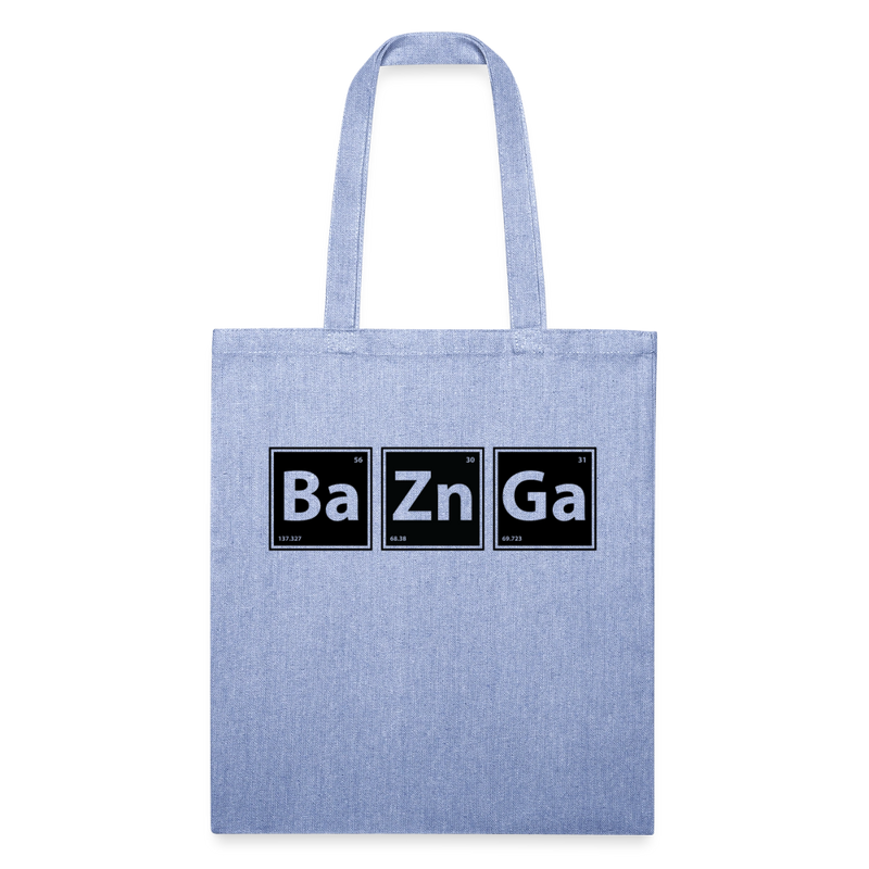 BAZINGA - Recycled Tote Bag - light Denim