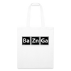 BAZINGA - Recycled Tote Bag - white