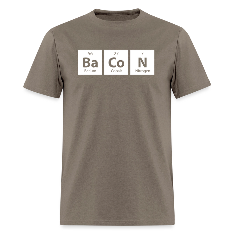 "BACON" - Funny Quotes - Men's T-Shirt | GILDAN 5000 - safari