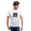 Men's V-Neck T-Shirt - white