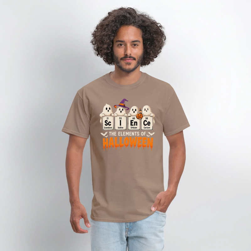 Elements of Halloween Men's T-Shirt - safari