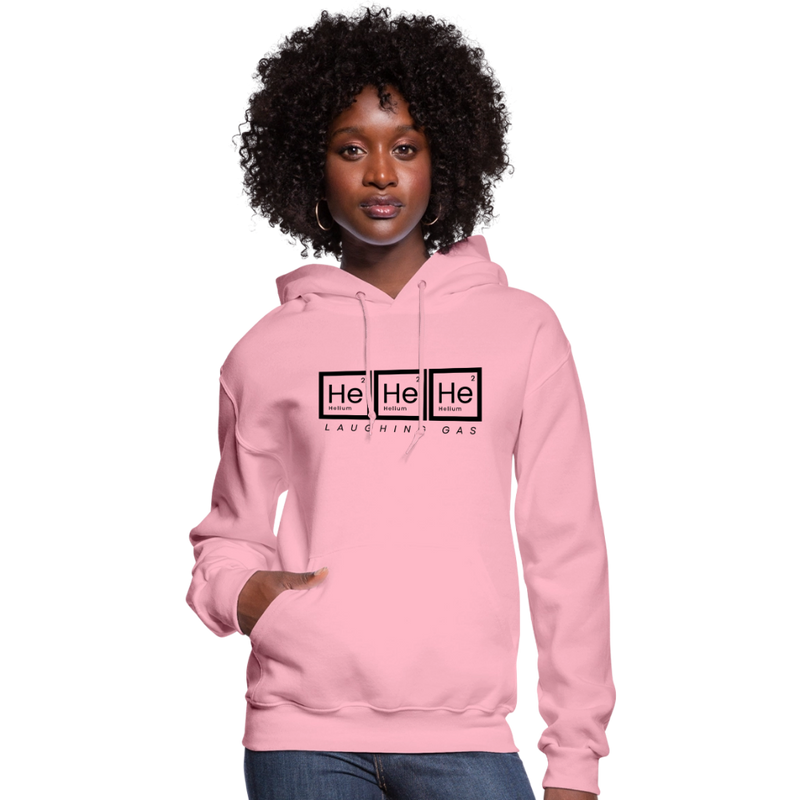 He He He - Helium - Laughing Gas - Women's Hoodie - classic pink