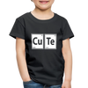 "CUTE" - Toddler Premium T-Shirt - black
