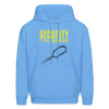 "Security E. Coli Laboratory" -  Men's Hoodie - carolina blue