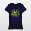 Chemistry is a Treat Halloween Women's T-Shirt - navy