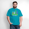 Chemistry is a Treat Halloween Men's T-Shirt - turquoise