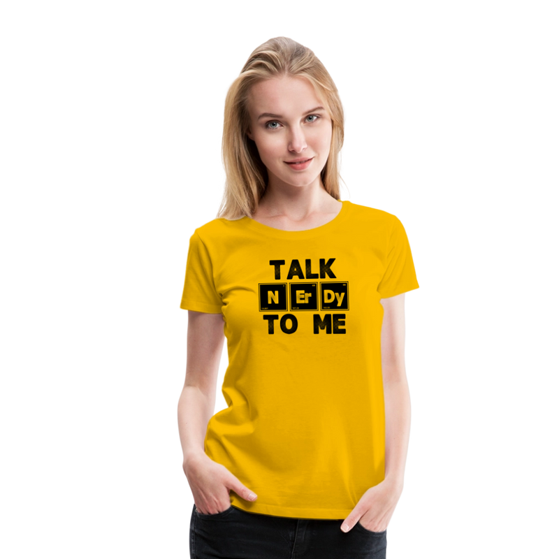 Women’s Premium T-Shirt - sun yellow