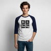 Baseball T-Shirt - white/navy
