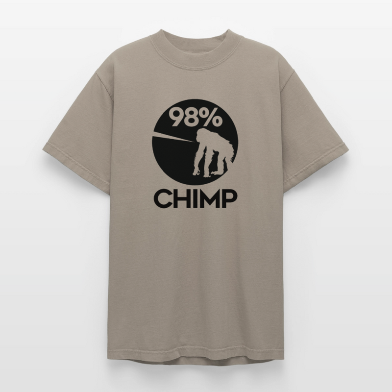 Heavyweight Washed Unisex T-Shirt - khaki