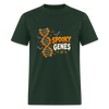 Spooky Genes Halloween Men's T-Shirt - forest green