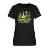 Chemistry is a Treat Halloween Women's T-Shirt - black