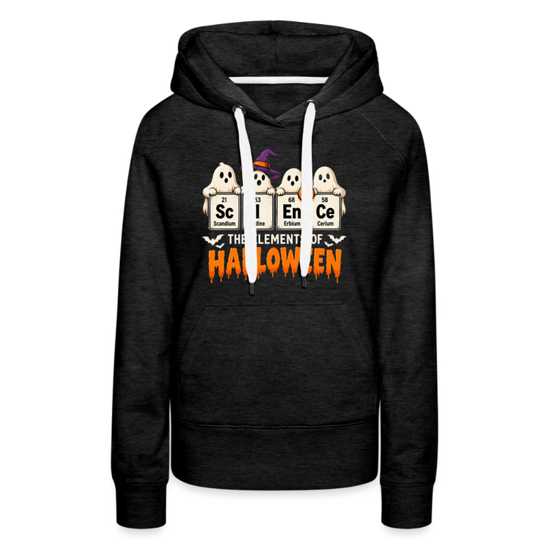 Elements of Halloween Women’s Premium Hoodie - charcoal grey