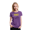 "Security E. Coli Laboratory" -  Women’s Premium T-Shirt - purple