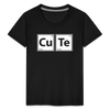 "CUTE" - Toddler Premium T-Shirt - black