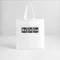 BAZINGA - Recycled Tote Bag - white