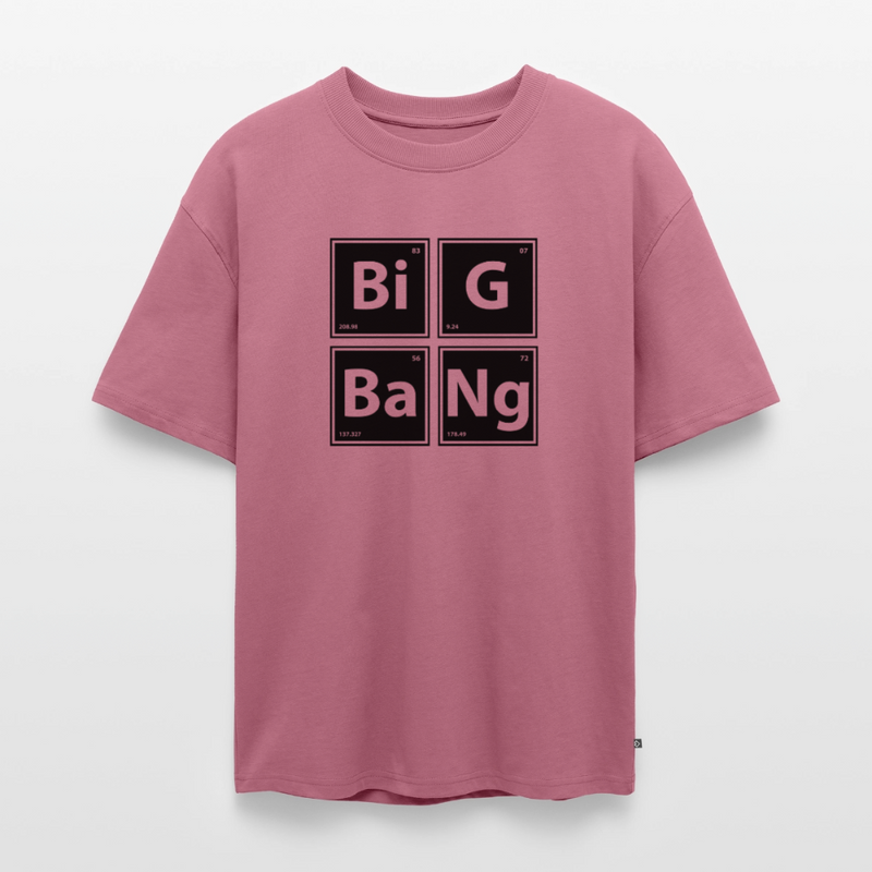 Unisex Oversized Organic T-Shirt - mauve