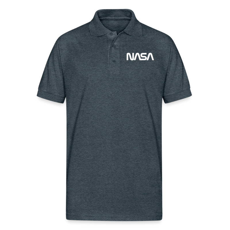 Gildan Unisex 50/50 Jersey Polo - deep heather