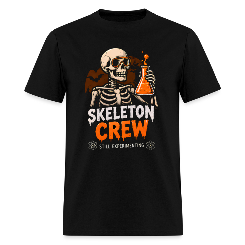 Skeleton Crew Halloween Men's T-Shirt - black