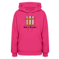 "Nice Rack" - Women's Hoodie - fuchsia