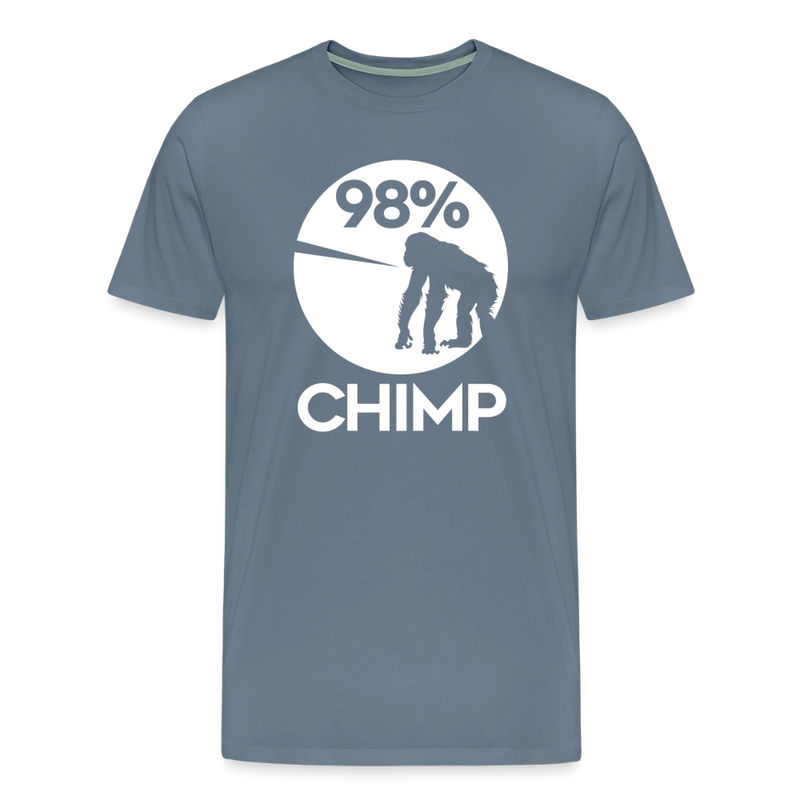 Men's Premium T-Shirt - steel blue