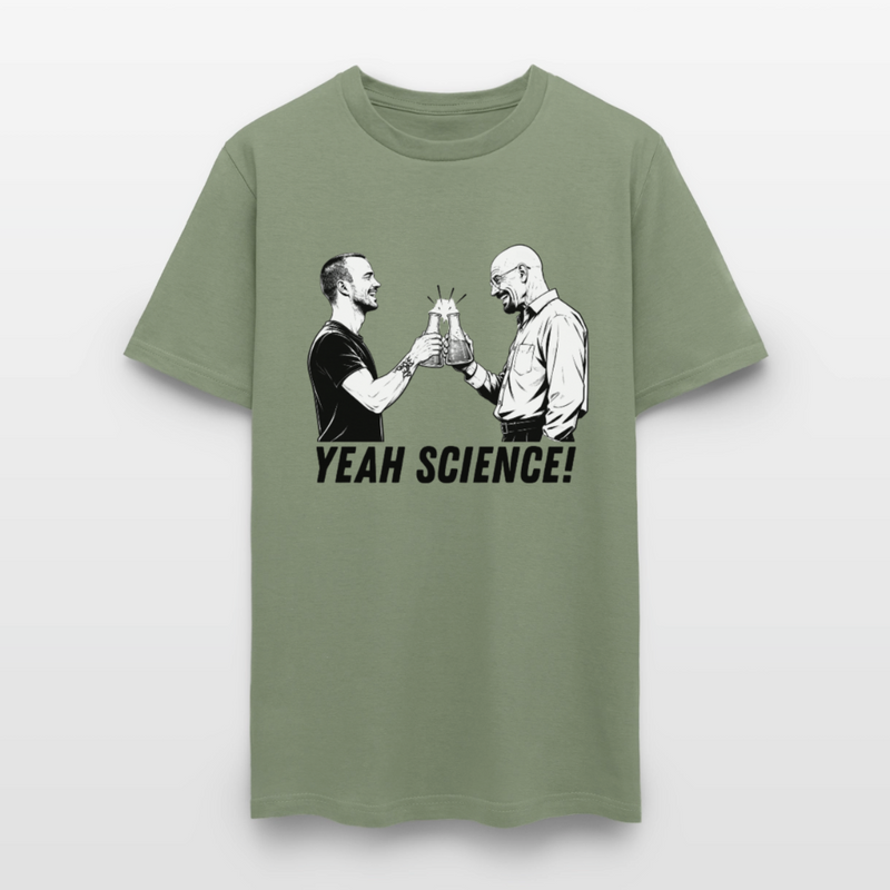 "Yeah Science" - Breaking Bad - Men's T-Shirt | GILDAN 5000 - military green
