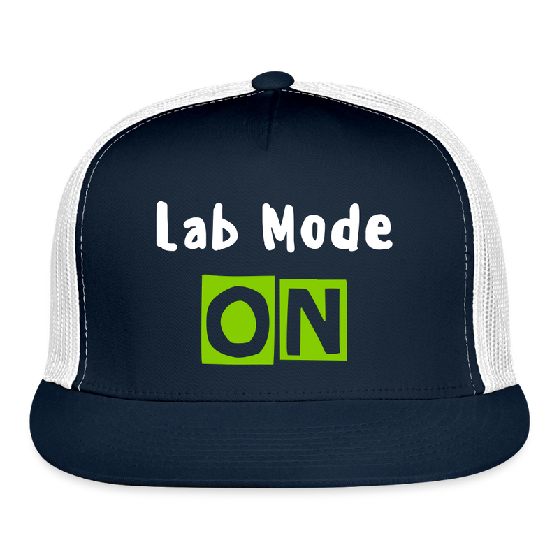 Trucker Hat - navy/white