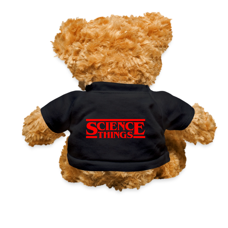 Science Things Halloween Teddy Bear - black