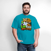 Matt - Lab Rats after Dark - Halloween Men's T-Shirt - turquoise