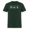 "Think" - Men's T-Shirt | GILDAN 5000 - forest green