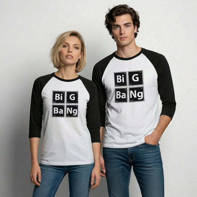 Baseball T-Shirt - white/black