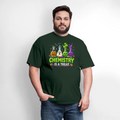 Chemistry is a Treat Halloween Men's T-Shirt - forest green