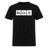 "BACON" - Funny Quotes - Men's T-Shirt | GILDAN 5000 - black
