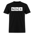 "BACON" - Funny Quotes - Men's T-Shirt | GILDAN 5000 - black