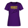 "Security E. Coli Laboratory" -  Women's T-Shirt - purple