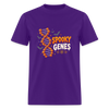 Spooky Genes Halloween Men's T-Shirt - purple