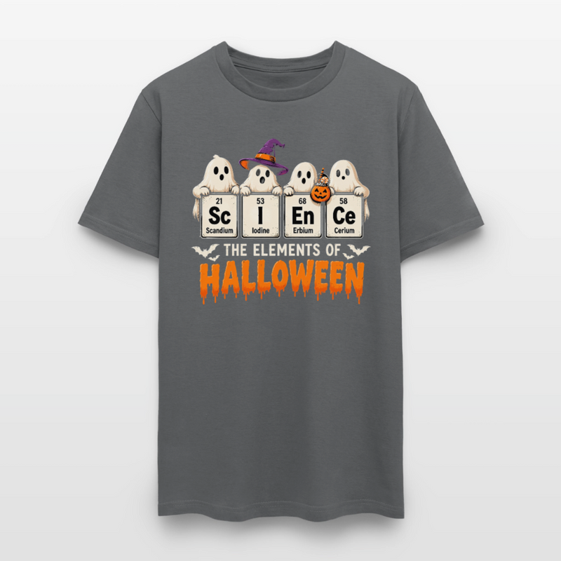 Elements of Halloween Men's T-Shirt - charcoal