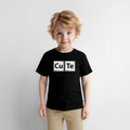 "CUTE" - Toddler Premium T-Shirt - black