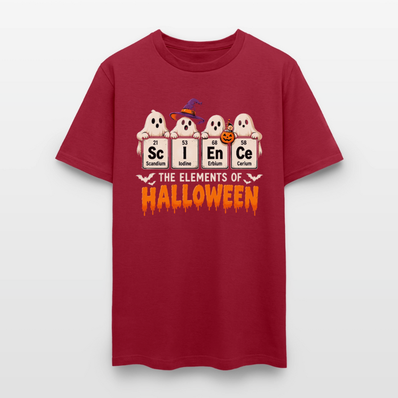 Elements of Halloween Men's T-Shirt - true red