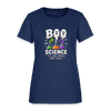 BOO Science Its like Magic but Real Halloween Women's T-Shirt -  blue dusk