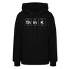 "Think" - Women's Hoodie - black
