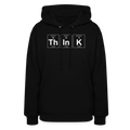 "Think" - Women's Hoodie - black